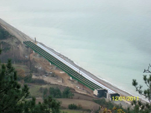 Cengiz İnşaat Karadeniz Sahil Yolu Projesi